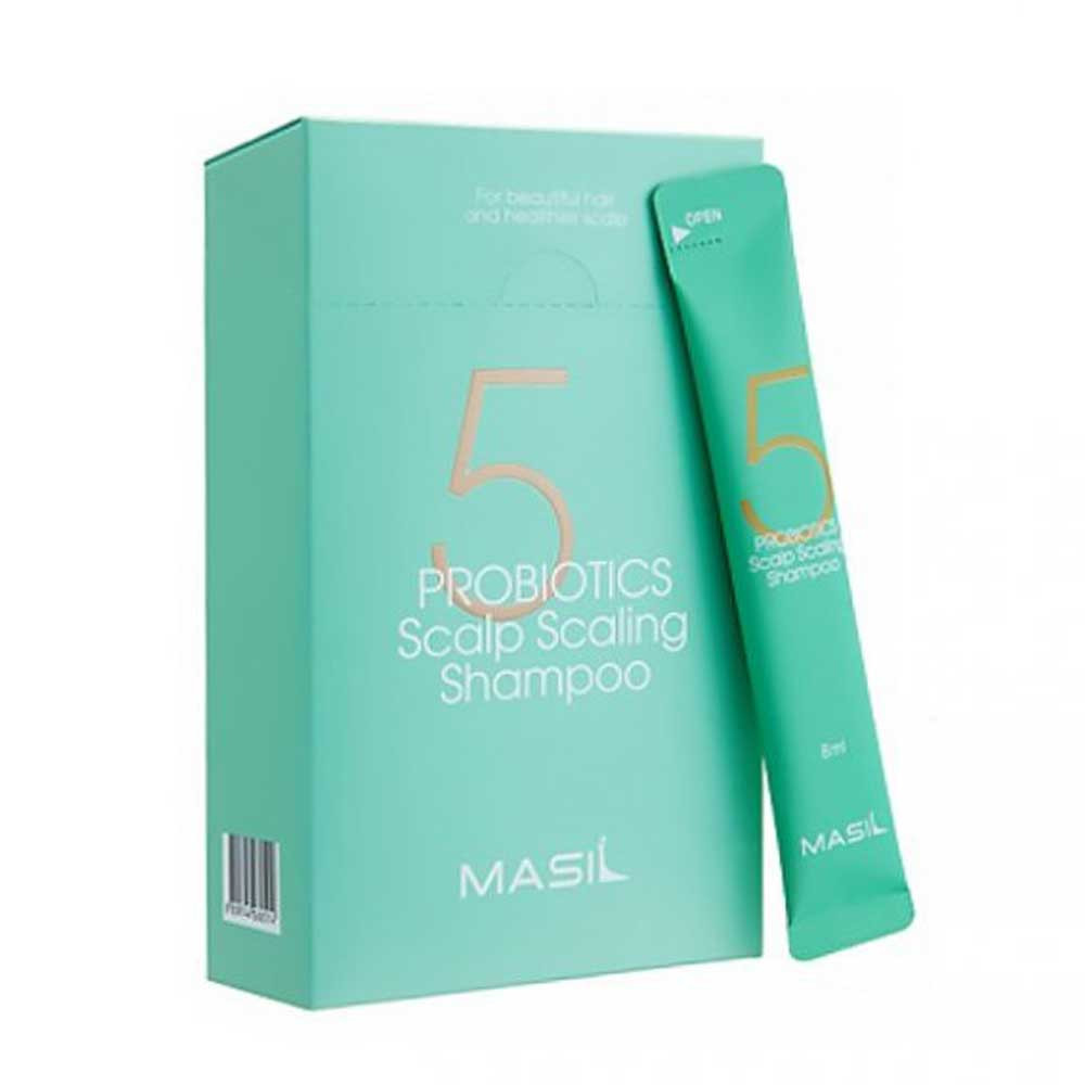 Шампунь для глибокого очищення шкіри голови 5 Probiotics Scalp Scaling Shampoo Masil, 8 мл  Фото 3 