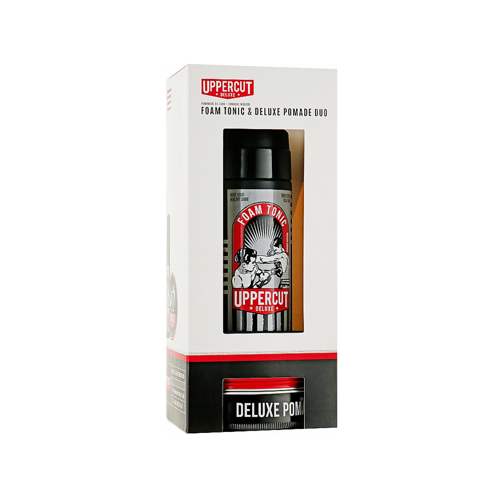 Набір Uppercut Deluxe Pomade & Foam Tonic Duo Uppercut