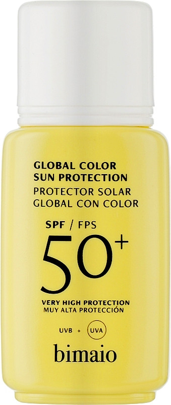 Сонцезахисний крем Global Color Sun Protection SPF 50+ Bimaio, 50 мл