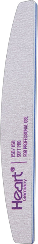 Пилка для нігтів HEART Half SOFT PRO, 150/150