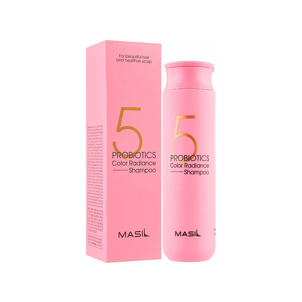 Шампунь із пробіотиками для захисту кольору 5 Probiotics Color Radiance Shampoo Masil, 300 мл  Фото 2 