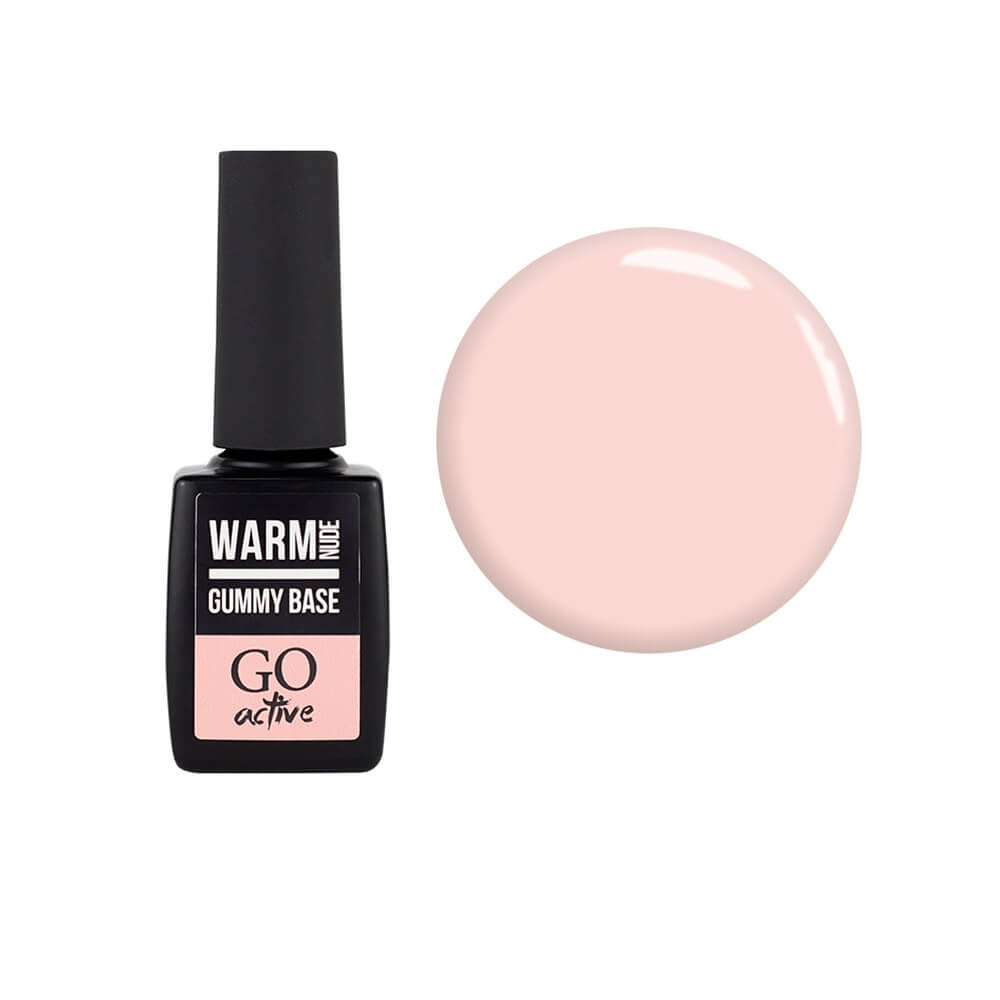 Основа камуфлирующая Go Active Gummy Base Camouflage Warm Nude №1, 10 мл