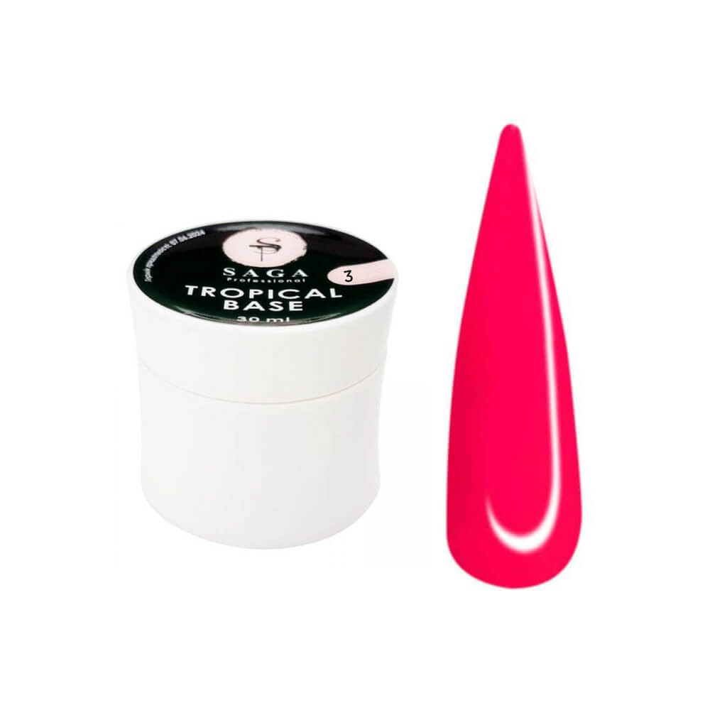 База кольорова Base tropical №3 Saga Professional, 30 мл