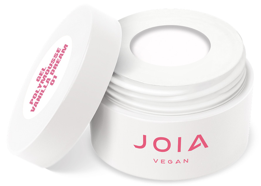 Акригель муссовый Polymousse Gel 01 Vanilla Dream JOIA vegan, 15 мл на beauty-prof.com Акригель муссовый Polymousse Gel 01 Vanilla Dream JOIA vegan, 15 мл