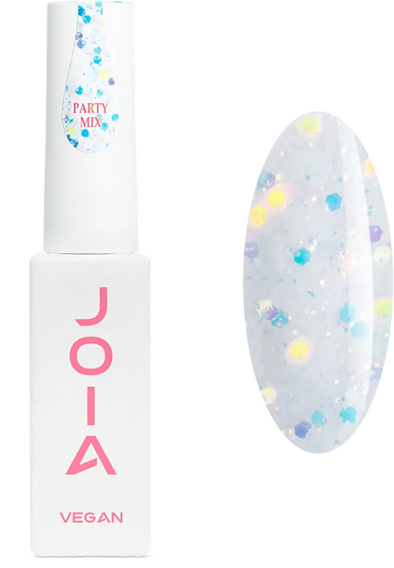 Топ з декором без липкого шару, з УФ фільтром My Crush Top, Party Mix JOIA vegan, 8 мл