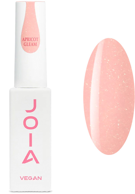 Рідкий гель для укріплення та моделювання PolyLiquid gel Apricot Gleam JOIA vegan, 8 мл