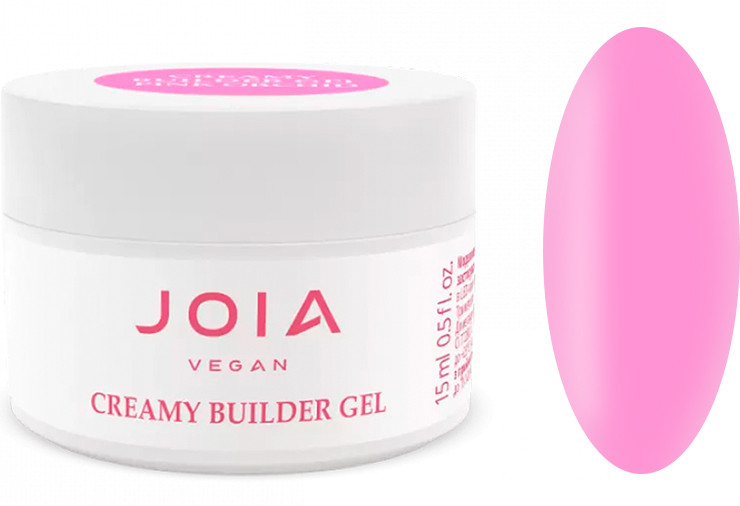Моделюючий гель Creamy Builder Gel Pink Orchid JOIA vegan, 15 мл