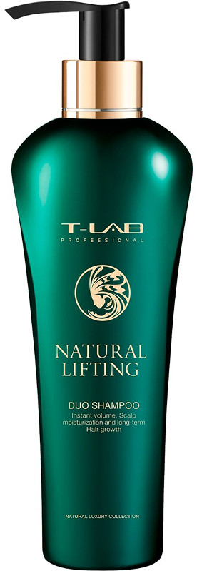 Шампунь для об'єму та енергії волосся Natural Lifting Duo T-LAB Professional, 300 мл