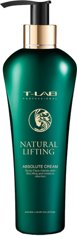 Крем для біоліфтингу та зволоження шкіри Natural Lifting Absolute Cream T-LAB Professional, 300 мл