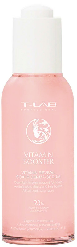 Сироватка для шкіри голови вітамінізована Vitamin Booster T-LAB Professional, 60 мл