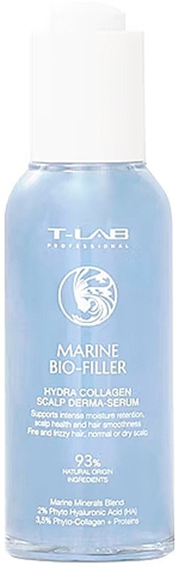 Сироватка для шкіри голови з гідролізованим колагеном Marine Bio-Filler T-LAB Professional, 60 мл