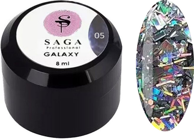 SAGA  professional Galaxy glitter 8 ml 5