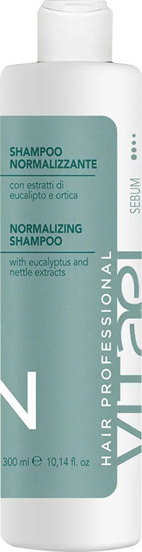 Шампунь нормализующий для жирной кожи головы VITAEL NORMALIZING SHAMPOO, 300 мл