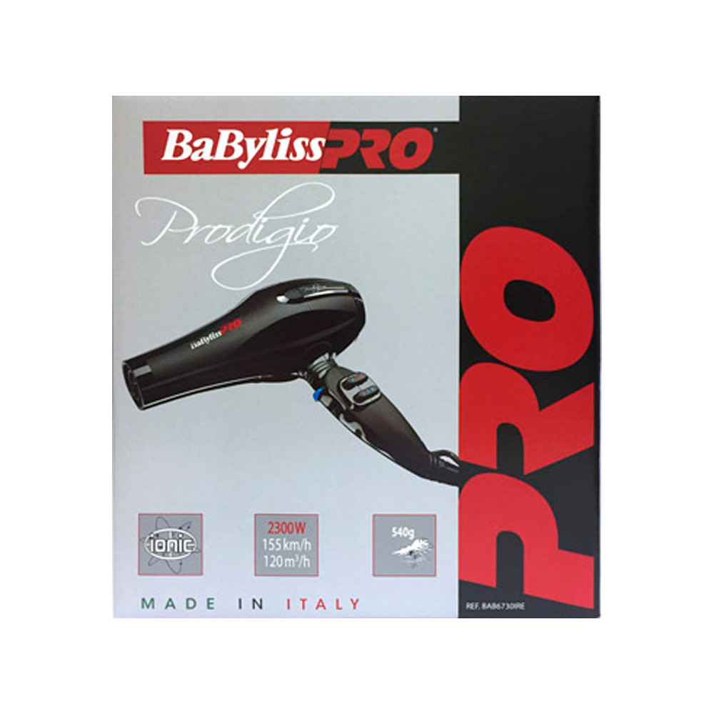 Фен для волосся BaByLiss Prodigio ION Black BAB6730IRE  Фото 3 
