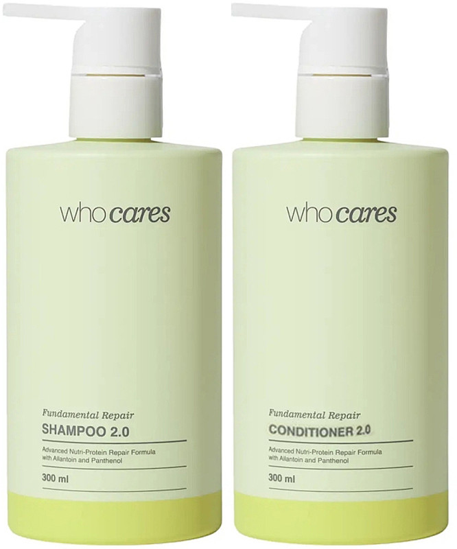 Набір засобів для волосся Fundamental Repair 2.0 Hair Set Who Cares на beauty-prof.com Фото 3 Набір засобів для волосся Fundamental Repair 2.0 Hair Set Who Cares Фото 3