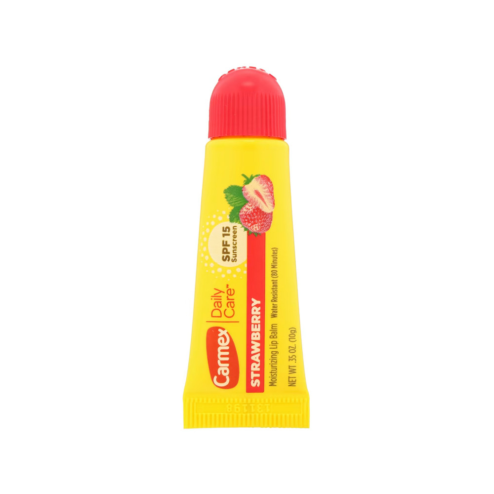 Бальзам для губ лікувальний зі смаком полуниці Daily Care Lip Balm SPF 15 10 г Carmex