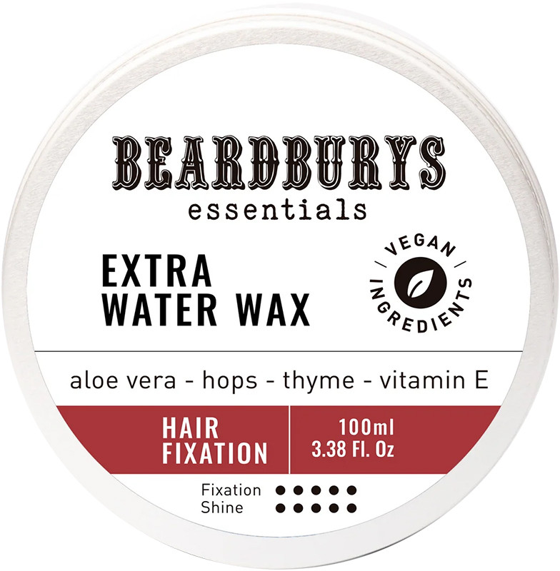 Віск для волосся сильної фіксації Extra Water Essentials Beardburys, 100 мл