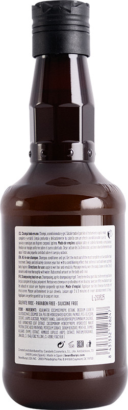 Шампунь, кондиціонер, гель для душу All In One Essentials Beardburys, 250 мл на beauty-prof.com Фото 2 Шампунь, кондиціонер, гель для душу All In One Essentials Beardburys, 250 мл Фото 2