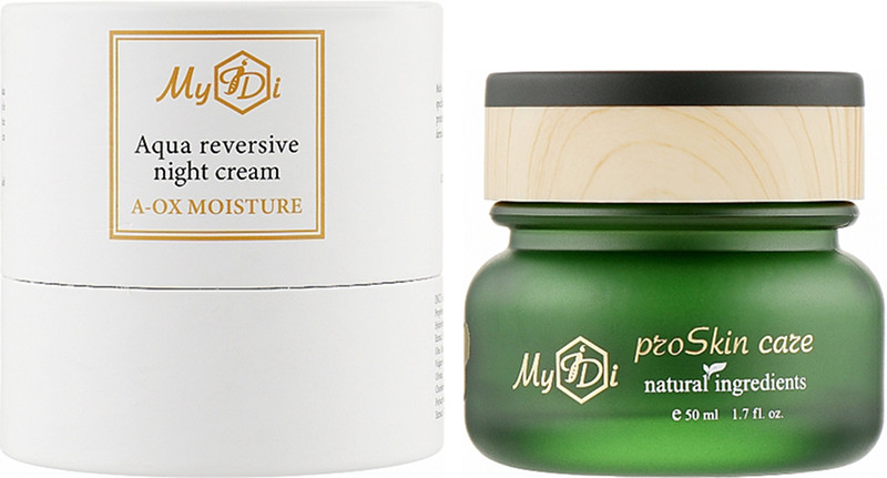 Крем ночной увлажняющий антиоксидантный A-Ox Moisture Aqua Reversive Night Cream MyIdi, 50 мл на beauty-prof.com Фото 3 Крем ночной увлажняющий антиоксидантный A-Ox Moisture Aqua Reversive Night Cream MyIdi, 50 мл Фото 3
