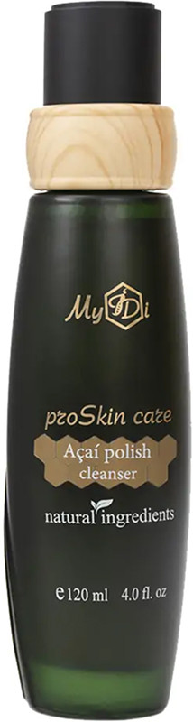 Гель для обличчя очищуючий з АНА/ВНА/РНА кислотами 360° Solution Acai Polish Cleanser MyIdi, 120 мл