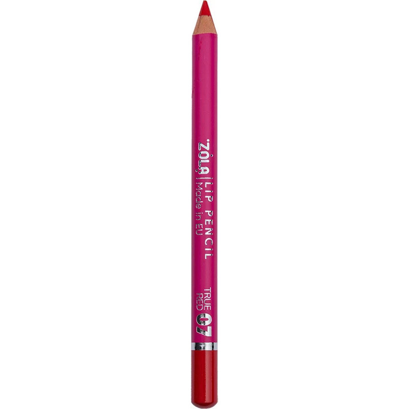 NEW! Карандаш для губ Lip Pencil 07 True Red ZOLA, 1,19 гр