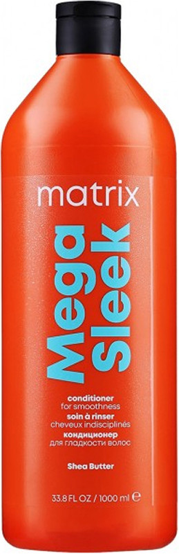 Кондиціонер для гладкості неслухняного волосся Total Results Mega Sleek Matrix, 1000 мл