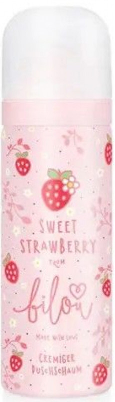 Пенка для душа Мини Sweet Strawberry  Bilou, 50 мл