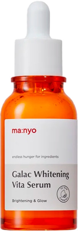 Сыворотка осветляющая с галактомисисом и витаминами Manyo Galac Whitening Vita Serum, 50 мл на beauty-prof.com Сыворотка осветляющая с галактомисисом и витаминами Manyo Galac Whitening Vita Serum, 50 мл