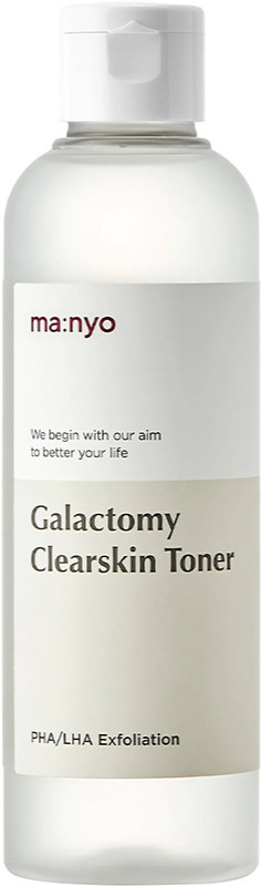 Тонер очищаючий з галактомісісом та кислотами Manyo Galactomy Clearskin Toner 210, мл