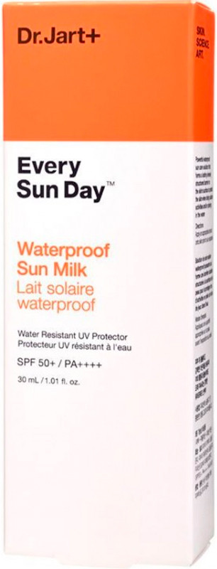 Крем сонцезахисний для чутливої шкіри Dr.Jart+ Every Sun Day Waterproof Sun Milk, 30 мл на beauty-prof.com Фото 2 Крем сонцезахисний для чутливої шкіри Dr.Jart+ Every Sun Day Waterproof Sun Milk, 30 мл Фото 2