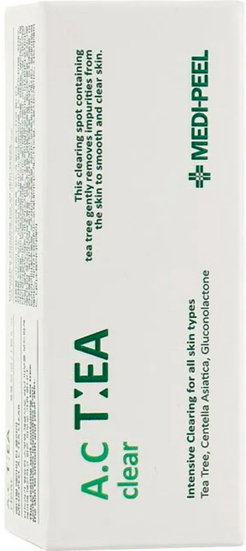 Средство локальное против акне с чайным деревом Medi-Peel A.C.Tea Clear, 50 мл на beauty-prof.com Фото 2 Средство локальное против акне с чайным деревом Medi-Peel A.C.Tea Clear, 50 мл Фото 2