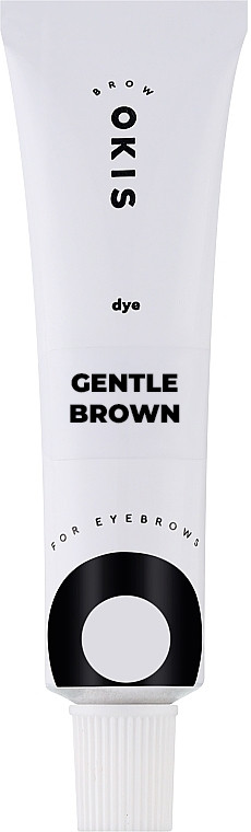 Фарба для брів без окислювача GENTLE BROWN OKIS BROW, 15 мл