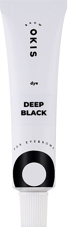 Фарба для брів без окислювача DEEP BLACK OKIS BROW, 15 мл