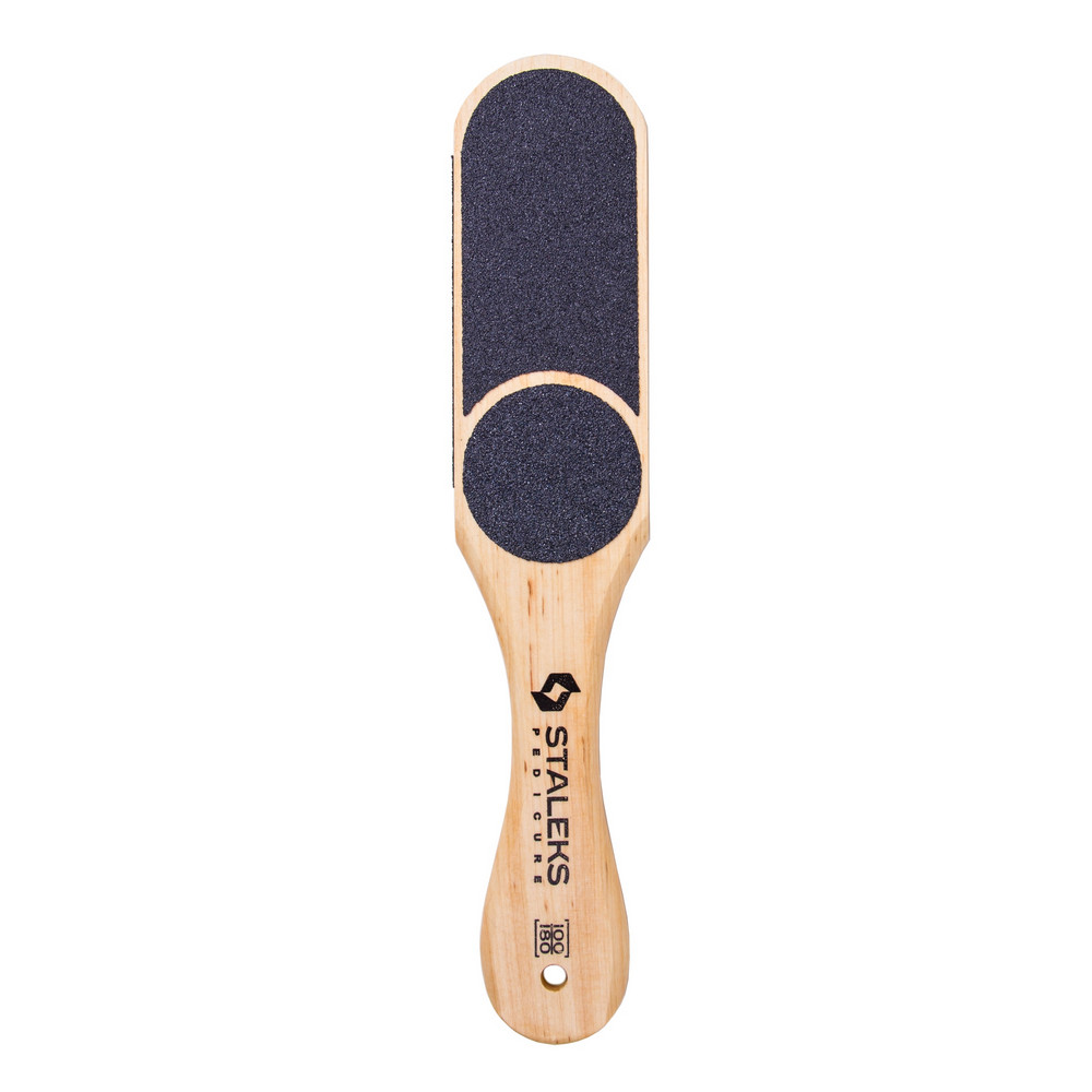 Терка для стоп дерев'яна збірна Beauty & Care 10 Type 3 60/80/100/120 (ТДС-01) Staleks
