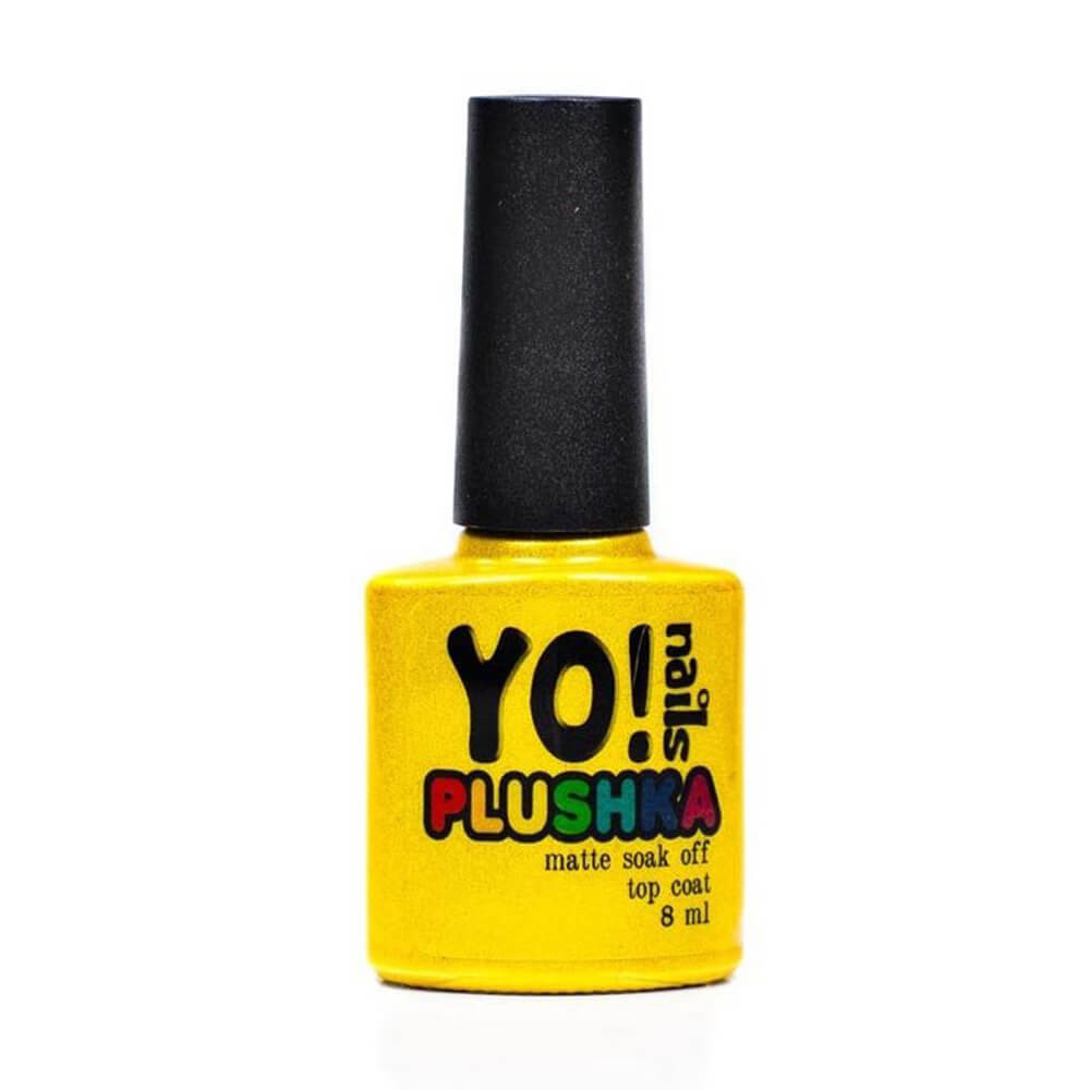 Матовий топ Plushka Yo!Nails, 8 мл