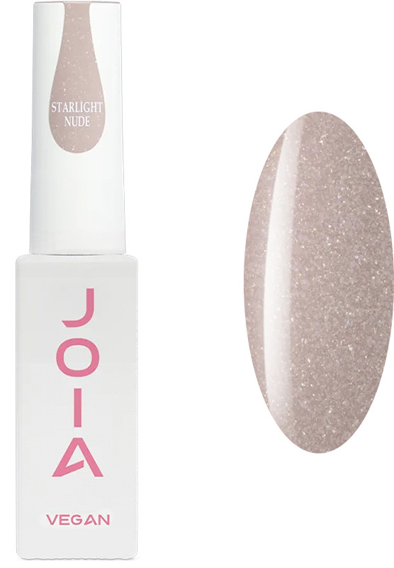 Рідкий гель для укріплення та моделювання PolyLiquid gel Starlight Nude JOIA vegan, 8 мл