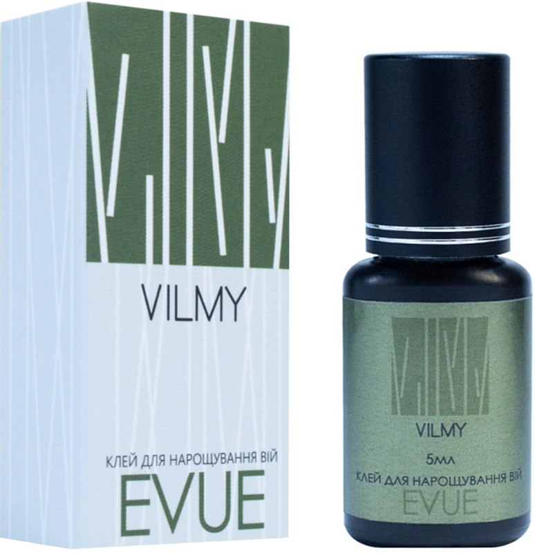Клей для вій Evue час зчеплення 0,5-1 сек.VILMY, 5 мл  Фото 2 