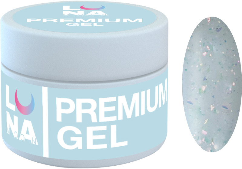 Гель для нарощування Diamond Gel №6 Luna, 15 мл