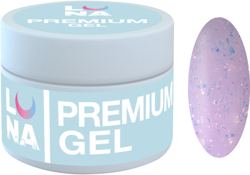 Гель для нарощування Diamond Gel №8 Luna, 15 мл