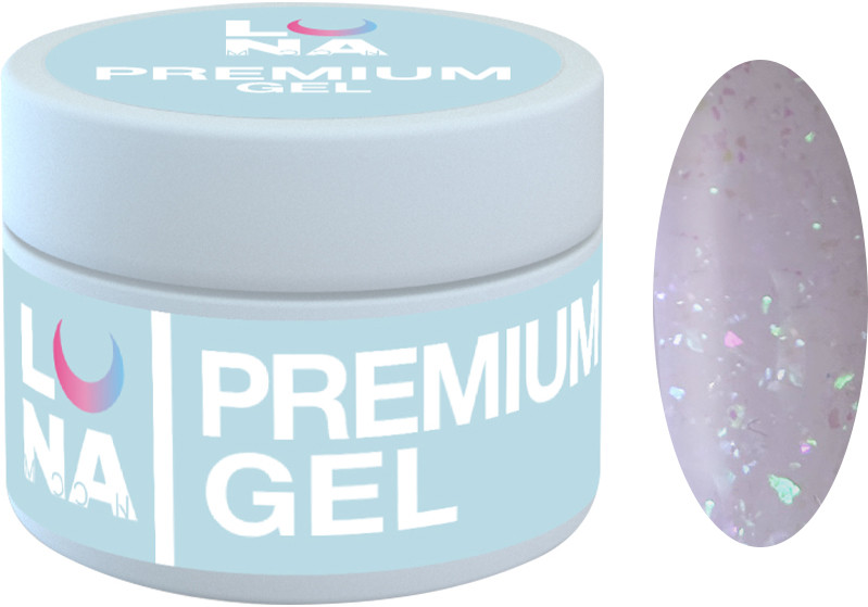 Гель для наращивания Diamond Gel №9 Luna, 15 мл