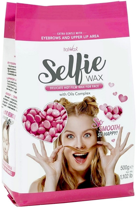 Віск для обличчя у гранулах Selfie ItalWax, 500 г