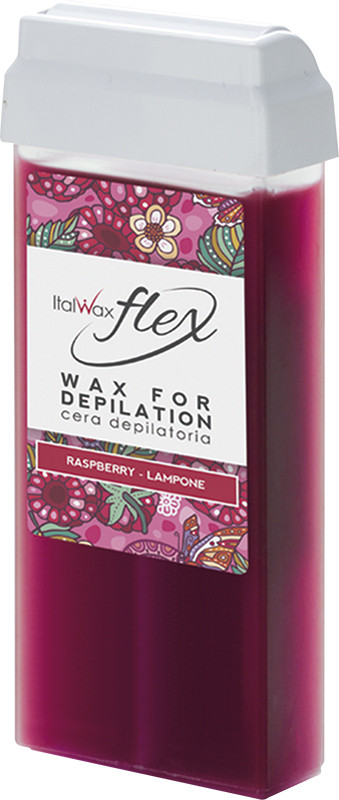 Віск у касеті Малина FLEX ItalWax (Raspberry) (ш/р), 100 мл