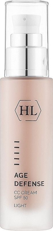 СС-крем Age Defense Cc Cream Light SPF 50 Holy Land, 50 мл