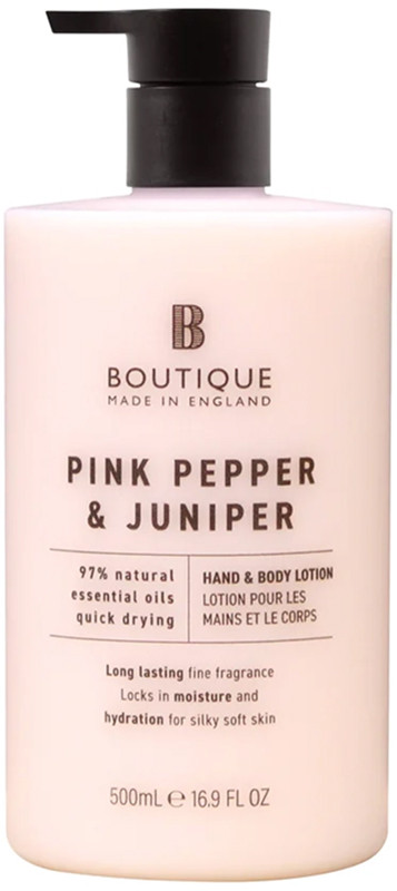 Лосьйон для рук і тіла Pink Pepper & Juniper Boutique, 500 мл