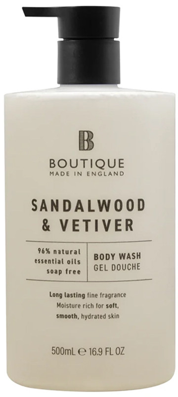 Гель для душу Sandalwood & Vetiver Boutique, 500 мл