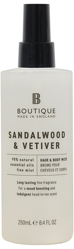 Міст для тіла і волосся Sandalwood & Vetiver Boutique, 250 мл