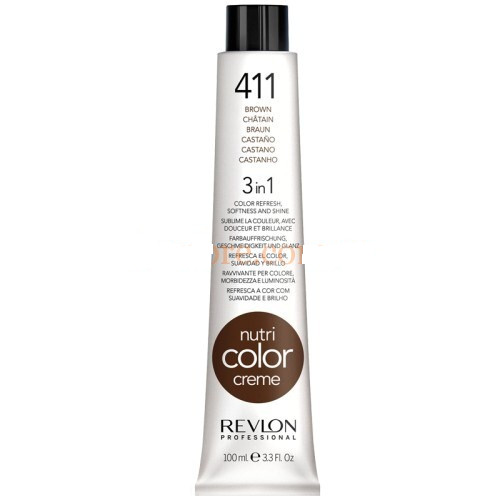 Крем-фарба 411 холодний шатен Cold Brown Revlon, 100 мл