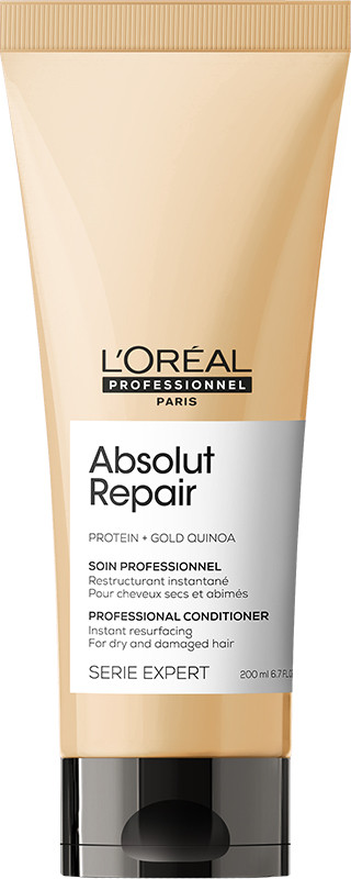 Кондиціонер для відновлення пошкодженого волосся Absolut Repair Gold L’Oreal Professionnel Paris, 200 мл