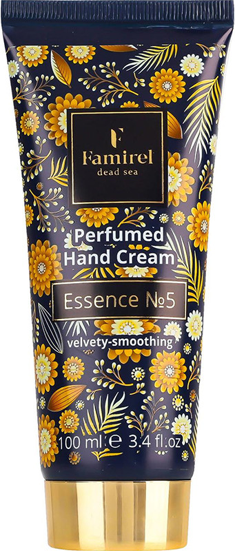 Парфумований крем для рук Velvety-smoothing Essence №5 Famirel 100мл