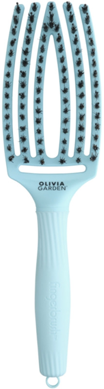 Щітка Finger Brush Care Iconic Boar&Nylon Blue Sky Olivia Garden  Фото 2 
